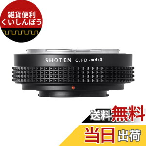 �y���������zSHOTEN �}�E���g�A�_�v�^�[ m43 �F�F�u���b�N�A�T�C�Y�F�L���m��FD�}�E���g