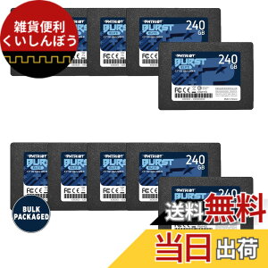 �y���������zPatriot Burst Elite Solid State Drive SSD 2.5 �T�C�Y�F240GB 10 Pack Bulk Packaging