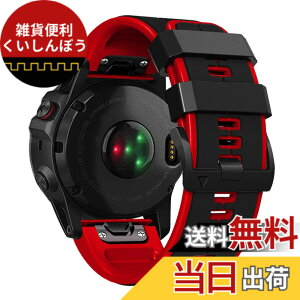 �y���������z[XYTYJQ] for GARMIN (�K�[�~��) Fenix 7X 6X 5X 5 6 �c�[�g���J���[�̃V���R���X�g���b�v Garmin���v�X�g���b�v22mm 26mm�� �X�|�[�e�B�Ȗh���X�g���b�v �F�F�u���b�N/���b�h�A�T�C�Y�F22mm