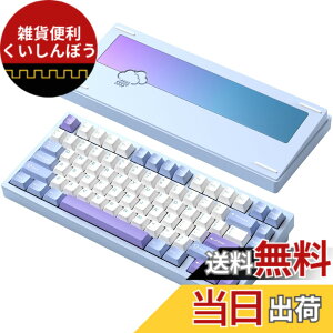 �y���������z�yWOBKEY Rainy 75�L�[�{�[�h�z�J���̂悤�ȑŌ��� ���J�j�J���L�[�{�[�h 3WAY�ڑ� OS�݊��� �z�b�g�X���b�v��VIA�̑Ή� �J�X�^�}�C�Y�� �K�X�P�b�g�f�U�C�� �A���~�j�E���f�ގg�p RG