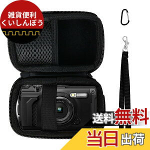 �y���������zANGVI ���[�o�b�OOM SYSTEM(�I�����p�X)�Ή� OM SYSTEM/�I�����p�X Tough TG-2 / TG-3 / TG-4 / TG-5 / TG-6 / TG-7 ���i�����[���邽�߂̃P�[�X�P�i�� �F�F�����W�b�p�[