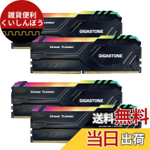 �y���������zPC Memory D4 Group D �F�FDDR4 3200MHz Black RGB Game Turbo 16GBx4�� (64GB)