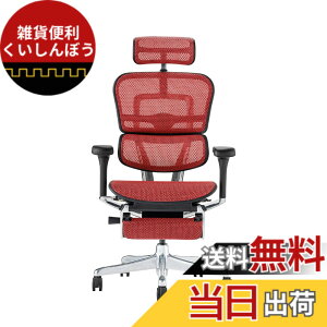 �y���������z�G���S�q���[�}��2(Ergohuman2) �I�t�B�X�`�F�A �F�F�t���[��:BLACK / ���b�V��:RED�A�T�C�Y�F�n�C�^�C�v�E�I�b�g�}������