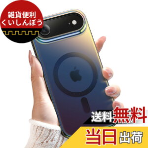 �y���������zJETech iPhone 14/17 Air /17 Pro Max�p ���F�P�[�X MagSafe�Ή� ���킢�� ���j�[�N �������f�U�C�� �J���t���Ȍu�� �������o�b�N �ϏՌ��X�}�z�J�o�[ �F�F���F�u���b�N�A�T�C�Y�FiPhone Air