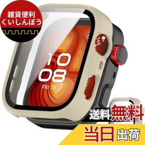 �y���������zJXRICH �Ή� HUAWEI WATCH FIT 4 Pro �P�[�X �Ή� �y�� PC+�����K���X �ی�J�o�[ �����x �����ȒP �ϏՌ� �S�ʕی� �t�@�[�E�F�CWATCH FIT 4 Pro �J�o�[�Ή� �F�F�z���C�g