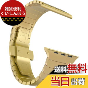 �y���������zMaKTech�X�e�����X�X�`�[�������̃����N�u���X���b�g�o���h�ɑΉ����܂��ƌ݊���������Apple Watch �V���[�Y 11/10/9/8/7,Ultra 3/2/1,SE 3/2/1 [2025] �F�F�S�[���h�A�T�C�Y�F49mm