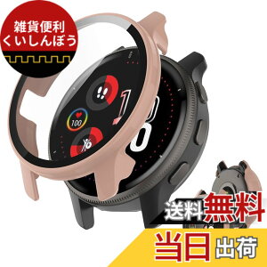 �y���������zJXRICH �Ή� Garmin Venu 3 �P�[�X �Ή� 45mm �y�� PC+�����K���X �K�[�~�� Venu3�p �ی�J�o�[ �����x �����ȒP �ϏՌ� �S�ʕی� venu 3 �p �J�o�[ 45mm �P�[�X�Ή� �F�F�s���N�A�T�C�Y�FGARMIN