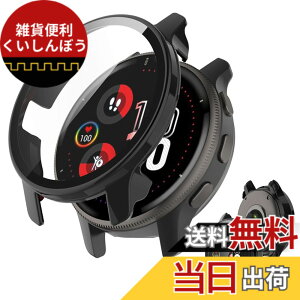 �y���������zJXRICH �Ή� Garmin Venu 3 �P�[�X �Ή� 45mm �y�� PC+�����K���X �K�[�~�� Venu3�p �ی�J�o�[ �����x �����ȒP �ϏՌ� �S�ʕی� venu 3 �p �J�o�[ 45mm �P�[�X�Ή� �F�F�u���b�N�A�T�C�Y�FGAR