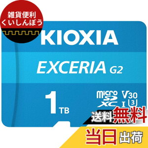 �y���������zKIOXIA(�L�I�N�V�A) �����Ń����� SDHC�J�[�h UHS-I U3 V30 Class10 �ő�Ǐo���x100MB/s Nintendo Switch����m�F�� �����T�|�[�g���K�i 5�N �F�F�u���[�A�T�C�Y�F1TB