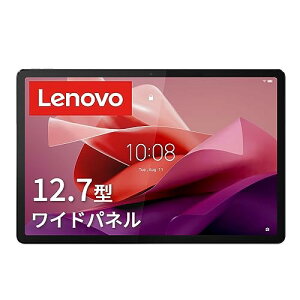 Lenovo Tab P12 �^�u���b�g (12.7�C���` ���C�h�p�l�� Android 13 MediaTek Dimensity 7050 8GB 128GB Wi-Fi �Ή�) �X�g�[���O���[ ZACH0002JP �yAndroidOS�z
