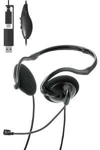 �G���R�� �w�b�h�Z�b�g USB C & USB-A �܂��� �l�b�N�o���h �L�� �}�C�N�t�� �P��w���� �m�C�Y�L�����Z�����O �y�� ���^ ���ʒ��� �yAI PC�Ή��z �u���b�N HS-NB11SCBK