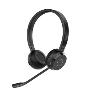 Jabra �w�b�h�Z�b�g Evolve 65 TE ���C�����X ���� ���� �w�b�h�z�� �}�C�N�t�� 2�䓯���ڑ� Link 390a UC �X�e���I Bluetooth5.2 �m�C�Y�L�����Z�����O �Œ�16���Ԓʘb 1�������K�ȃ��U�[�N�b�V���� Teams/