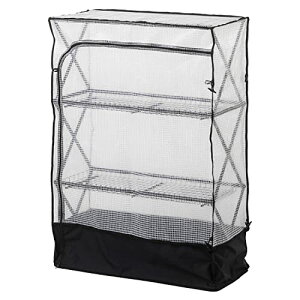 �^�J�V���[ �K�[�f�����b�N �p���^�O���b�N�n�E�X L W86×H121cm �u���b�N �܂肽���� ���� �H��s�v 3�i ���ω׏d15kg �J�o�[�t GFH-FS06S