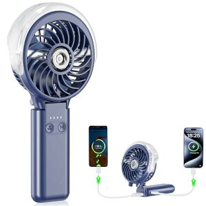 HandFan �g�ѐ�@ �~�X�g �莝����@ �n���f�B�t�@�� ���^����Ղ��� 5200mAh Type-c�[�d�� �܂肽���� �莝�� ��� ��|�� ���^��@ ����3�i�K���� �����^�ѕ֗� �M���� �����΍� [���̃{�g