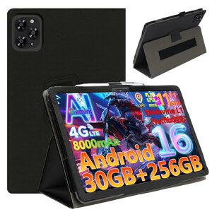 ?For DOOGEE G6 �P�[�X doogee g6 �J�o�[ Android 16 �^�u���b�g 11�C���`�S�ʕی�J�o�[ �h���h�� �Փ˖h�~ �C�菝�h�~ �ǂ���G�� ShellChic �X�^���h�@�\�t �莝���̃S���o���h�ł� �L�Y�h�~ �y�� g6
