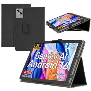 For Yummo A90PRO / Tabtop A90PRO �P�[�X 12 �C���` �^�u���b�g �J�o�[ RUIXH PU�f�� �����h�~ ����~�� ���h�~ �ی�J�o�[ �y�� �����u���P�b�g�@�\ �y���X���b�g�f�U�C�� �^�u���b�g �ی�P�[�X�i�u��