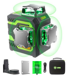 LasGoo LG-3DM �O���[���r�[�����[�U�[������A�Z���t���x�����O3x360°�N���X���C�����[�U�[�A���z�E�G��݂艺���p�A5200mAh�����[�d���o�b�e���[�AType-C�P�[�u���A�}�O�l�b�g����]�X�^���h