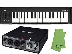 Roland I[fBIC^[tF[X Rubix22 + KORG CX USB/MIDIL[{[h microKEY2-37AIR Zbg