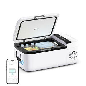 ICECO GO12W ԍڗ① 12L -18`10 }Ⓚ |[^u① 5Niۏ Av ܂h~hA 3WAYdΉ DC12V/24V AC100V ԍڗp①Ⓚ É ƒp Ɩp Ԓ AEghA