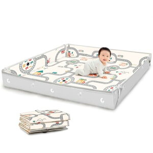 enne. vC}bg ܂肽 4WAY TChK[ht 180×150cm 1cm H h h ~ Ռz tA}bg g[Ή(colorFGoodnight x CityRoadiObhiCg×VeB[[hj