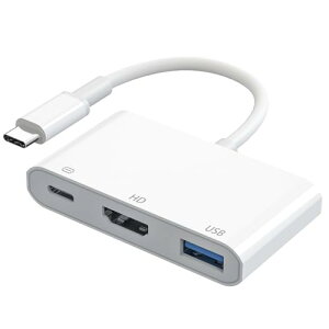 USB Type C HDMI A_v^ 3-in-1 usb-c nu TOMPOLy2024Łz4K𑜓x HDMI|[g+USB 3.0|[g+PD^CvC}[d|[g ϊA_v^[ Switch/iPhone 15/16/MacBook Pro/Air/iPad Pro/Air/iMac/Galaxy/Type-C foCX