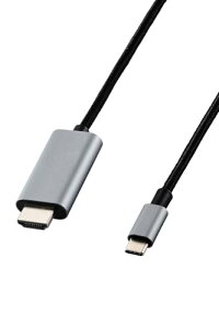 GR usb c - HDMI ϊP[u 4K/30Hz iCbV ϋv }`fBXvC ~[O 1m A_v^ [iPhone 16eΉ] yiPhone MacBook iPad Android ɑΉz[d@\Ȃ] ubN EC