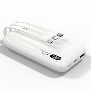 oCobe[ e 20000mAh 5䓯[d ^ 22.5w}[d P[u LEDc ^ѕ֗ X}z [d iPhone/Android Ή y PSEF؍ς @݉ s o nk΍ h