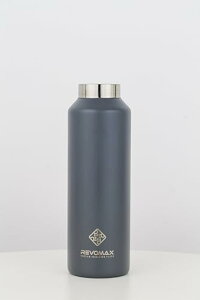 yREVOMAXzLbvʔ 20oz 592ml Y_Ή XeX{g 18ԕۉ 36ԕۗ ^fM  Mtg {}bNX (Dark Gray)