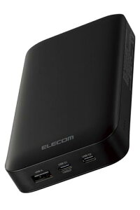 GR oCobe[ 20000mAh v75W / 65W (P|[g) USB PDΉ 3|[g Type-C×2 USB-A×1 e C-CP[ut ubN DE-C50L-20000BK