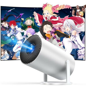 vWFN^[ ^ ƒpy270°]`␳zWi-Fi6uڑ 18000LM V䓊e Bluetooth5.4x 4k 1080P Xs[J[ 300" 50Y[ y zCg X}z/DVD/PS4/SwitchΉ