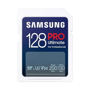 Samsung PRO Ultimate SDJ[h 128GB SDXC UHS-1 U3 ő]x200MB/s MB-SY128S-IT/EC Kۏؕi