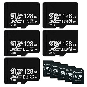 5Zbg microsd 128GB class10 U3  Class10 }CNSDJ[h 128GB ] ϋv X}[gtH ^ubg JΉ