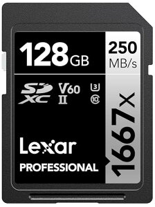 Lexar LT[vtFbVi1667×128GB SDXC UHS-II / U3J[hiLSD128CBNA1667j