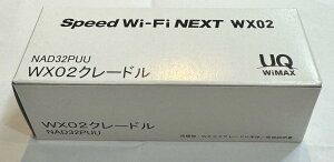 UQ WiMAX Speed Wi-Fi NEXT WX02 �N���[�h���A2G/3G/4G/LTE�Ή�