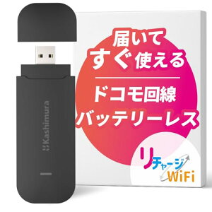 y`[WWiFizdocomo 100MKt 365Ԏg USB^ obe[X ԍ Wi-Fi |Pbg WiFi oC[^[ _ԋp zp ȒPMK`[W `[WSIMyKAS-100GB/365