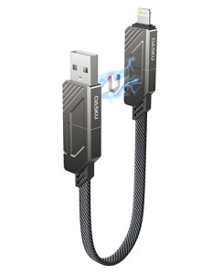 C[dP[u 4in1 20CM C[ Z 60W } [dR[h USB C to ^Cv C/CgjO USB A to USB C/Lightning f[^] }`[dP[u Macbook/iPhone/iPad/Samsung Galaxy/Google Pixel 