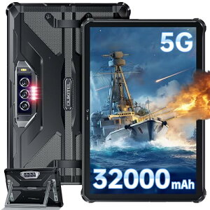 OUKITEL RT7 5G^ubghhoϏՌ 32000mAhrbOobe[ 24GB RAM+256GB ROM X[p[[ Android13 h^ubg10.1C` ▭4̃J 48MPCJ+20MPÎJ+32MPO