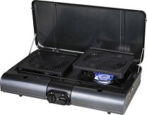 楽天市場】iwatani テーブルトップbbq グリル フラットツインs cb-tbg 