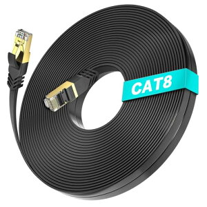 LANP[u 10m CAT8 PoEhƃJΉ Soohut  lanP[u 40Gbps/2000MHz JeS[8 P[u LLDPE핢 PoEhƃJΉ Op LAN P[u ܐ܂h~ RJ45 RlN^ C^[lbg (u