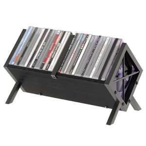 ynewsendyz 40×20×24cm  CDbN DVD/Q[\tg/R[hΉ  [e 80[ RpNg ؐ k_ [{bNX (ubN)