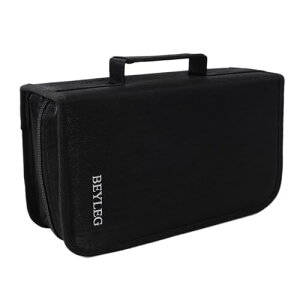 BEYLEG DVD z_[ [P[X 128 e CD DVD VCD P[XACD DVD EHbg Blu-ray fBAP[X Xg[W z_[ I[KiCU[ EHbg (ubN)