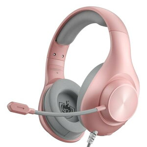 YOTMS �y���K�i�z�Q�[�~���O�w�b�h�Z�b�g �L�� 40mm�h���C�o�[ �C���z�� PS5 ps4 �w�b�h�Z�b�g �s���N �w�b�h�Z�b�g �X�}�z/PC/Switch/Xbox�Ή� �}�C�N�t�� �����N���b�N�~���[�g�w�b�h�z�� �m�C�Y