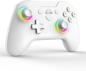 Switch Rg[[ Aˋ@\ wʃ{^t }N@\ Bluetoothڑ 6WCZT[ 7FRGBCg 1000mAhobe[ Ԏgp 4iKHDU Switch1/Switch2/Android/PCiLj/iOSɑΉ