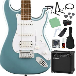 Squier by Fender Affinity Series Stratocaster Junior HSS Ice Blue Metallic GLM^[S14_Zbg y}nAvtz XggLX^[ V[gXP[ XNC[/XNCA