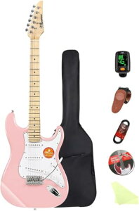 Bullfighter SҌGLM^[Aj̎qA̎qAwAl̃jo[TfAvtFbViȃGg[x̓dqM^[y ST Electric Guitar MS100 (Pink)