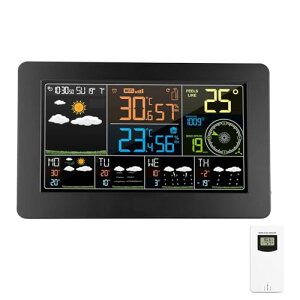 Moongiantgo �E�F�U�[�X�e�[�V���� WIFI�@�\ �A�v���ڑ� ����4���ԓV�C�\�� �f�W�^���V�C���v �����O�����x���� ��^�f�B�X�v���C ���t���ԕ\�� �ƒ�p�����x�v �ڊo�܂����v �u�����v ������