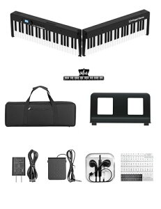 dqsAm ܂肽 88 |[^u y RpNg Z~EFCgL[t 128F 127Y 20f Bluetootht midit _uL[{[ht wbhzt y_t 