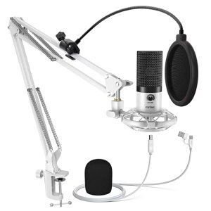 FIFINE USB}CN RfT[}CN Q[~O}CN Pw A[t |bvK[ht zMp PCp x }CNZbg ^ Q[~O CuzM Q[ ݑΖ Windows/Mac/