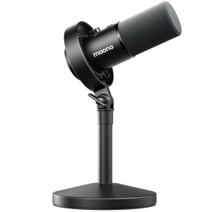 MAONO USB XLR _Ci~bN}CN 192kHz/24bit |bhLXgpPC}CN Pw mCYLZO}CN X^WI R[fBO Xg[~O Rec쐬 PD300XT