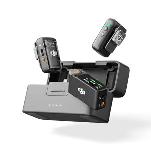 DJI Mic 2igX~b^[×2 + V[o[×1 + [dP[Xj I[C^CX}CN X}[gmCYLZO 32bitt[g^ `250m iPhone}CN JΉ